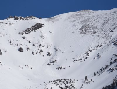 Feb 3rd natural avalanche near Easley Peak in the Boulder Mtns: W aspect near 10,200'.